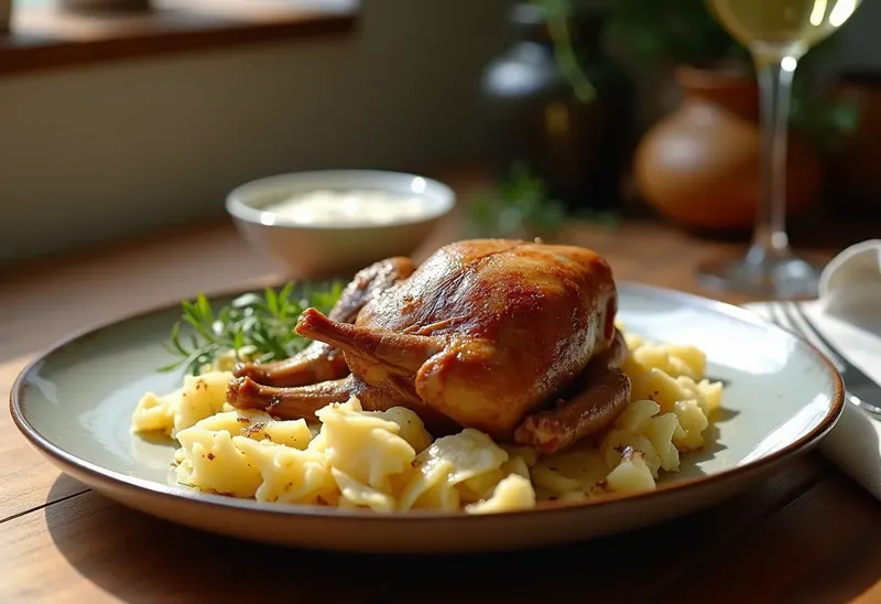 Perdrix flambées au chou : recette traditionnelle savoureuse