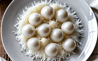 Recette facile de perles de coco asiatiques moelleuses et gourmandes