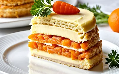 Recette facile de petite charlotte de carottes fondante et légère