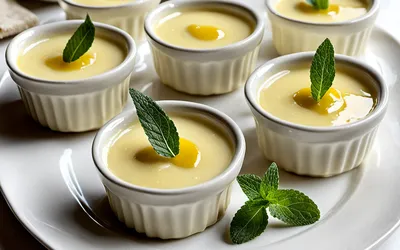 Petites crèmes express à la vanille : recette facile et rapide