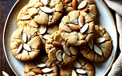 Recette facile de petits biscuits croustillants aux amandes maison