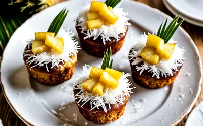 Petits cakes moelleux aux saveurs des îles - recette facile et rapide