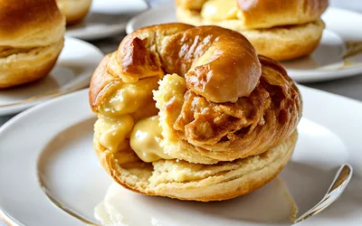 Recette facile de petits choux à la crème pâtissière maison