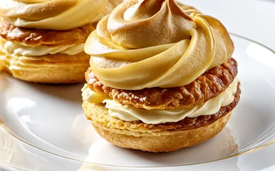 Recette facile de petits choux à la crème onctueuse au café