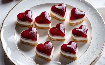 Petits coeurs de Noël : recette facile de petits fours gourmands