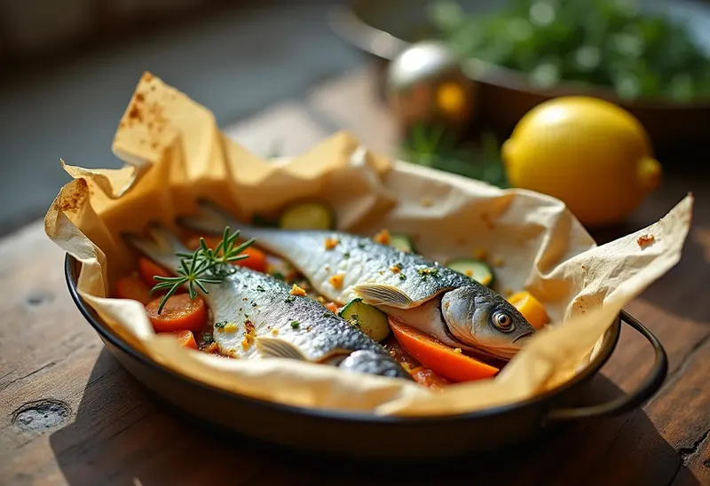 Petits merlus en papillote savoureux à la Nadine