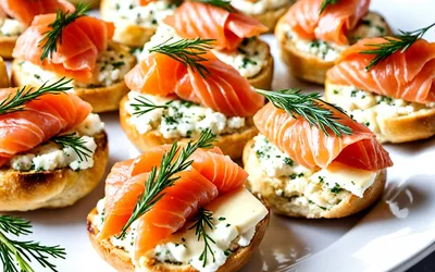 Petits pains briochés moelleux au saumon fumé et fromage frais - recette facile
