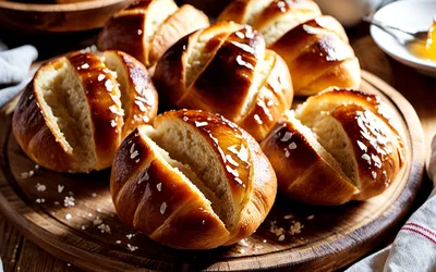 Recette facile de petits pains moelleux au miel maison