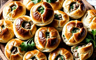 Recette facile de petits pains moelleux aux foies de volaille maison