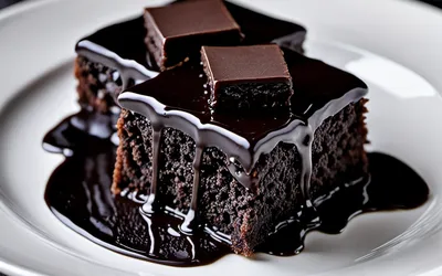 Petits pavés fondants au chocolat noir : recette facile et gourmande
