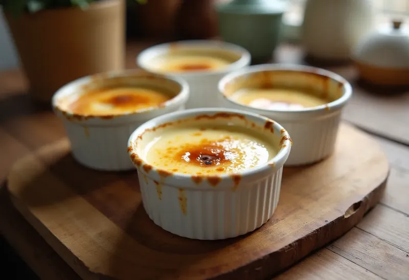 Petits pots de crème à la vanille onctueux et faciles