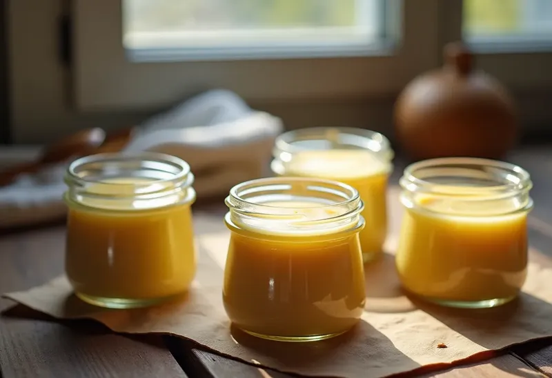 Petits Pots Glacés Maison : Dessert Frais et Gourmand