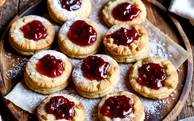 Recette facile de petits sablés fondants à la confiture maison