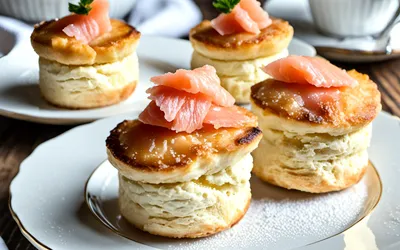 Petits soufflés au saumon frais : recette facile et gourmande