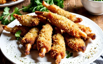 Recette facile et croustillante de pieds de porc panés à la française