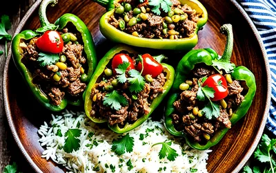 Recette de piments farcis à la tunisienne, facile et savoureuse