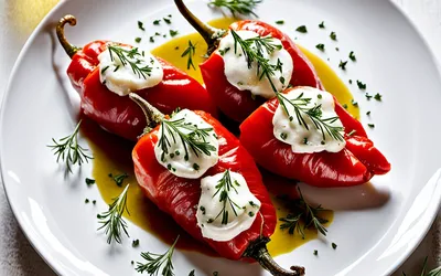 Recette facile de Pimientos del Piquillo farcis à la basquaise