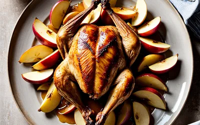 Recette gourmande de pintade rôtie aux pommes fondantes et épices