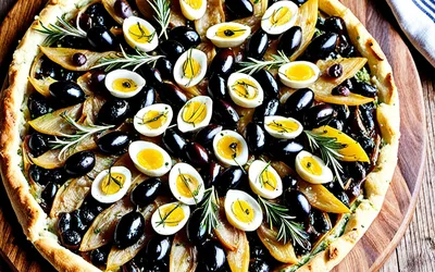 Recette Authentique de Pissaladière Niçoise aux Oignons Caramélisés et Anchois