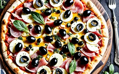 Recette facile de Pizza 4 Saisons maison, savoureuse et gourmande