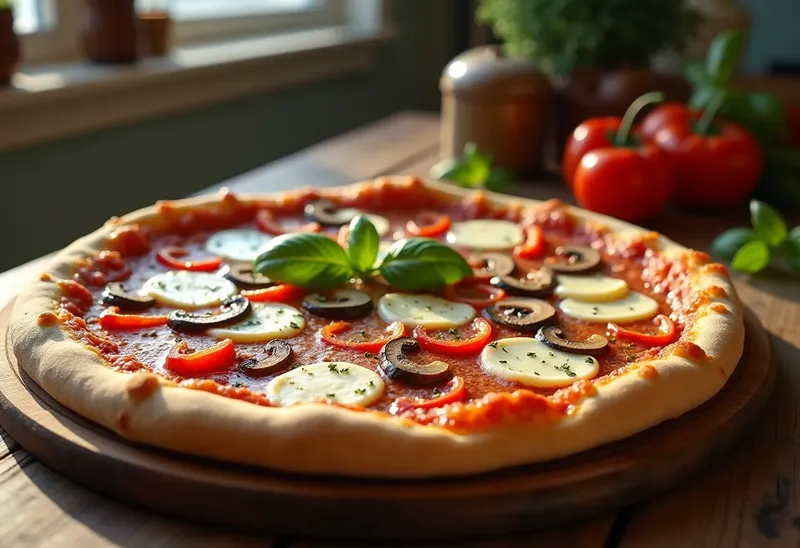 Pizza allégée sans beurre ni huile : recette facile et savoureuse