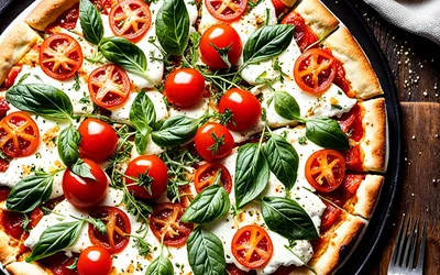 Pizza gourmande au chèvre et miel : recette facile et rapide