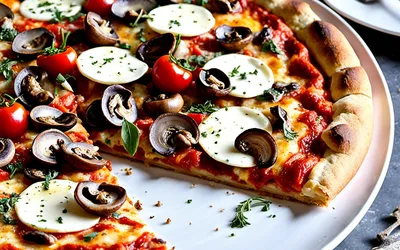 Recette facile de pizza maison légère et savoureuse pour une personne