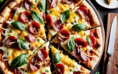 Recette facile de pizza tartiflette gourmande et rapide