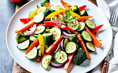 Recette facile de poêlée de légumes savoureuse à la Roxane