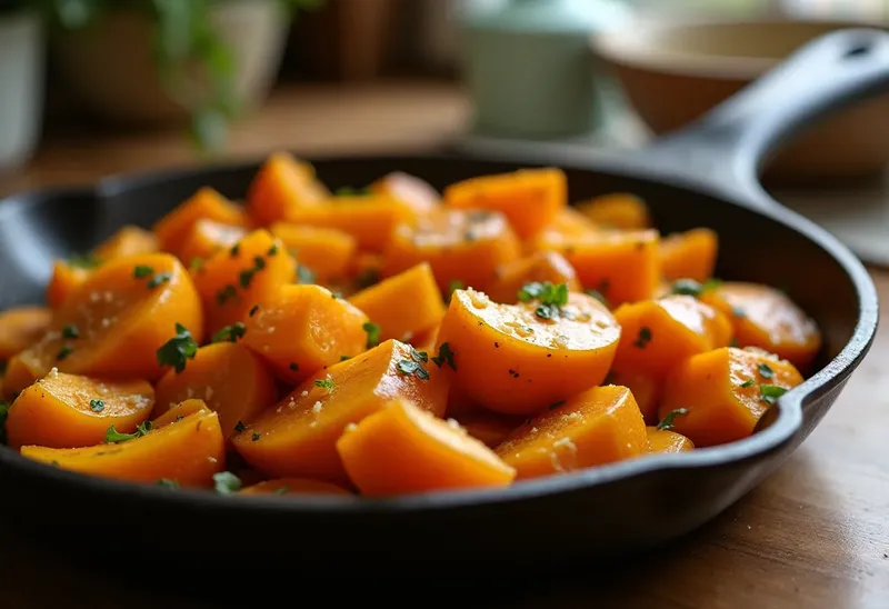 Poêlée de potiron savoureuse et facile à préparer
