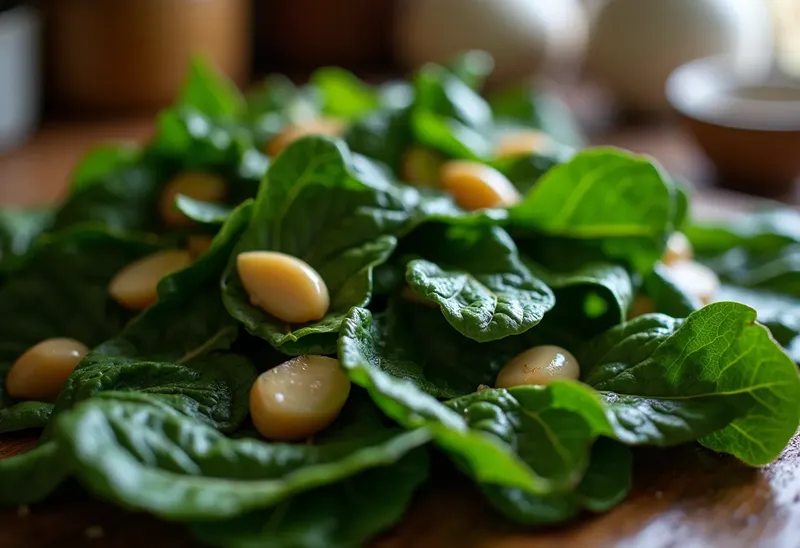 Poêlée savoureuse de blettes à l'ail pour un repas sain
