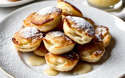 Recette facile de poffertjes hollandais moelleux à la poêle