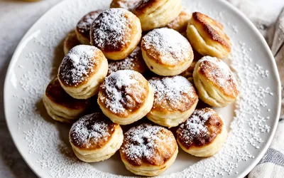 Recette facile de poffertjes hollandais moelleux - petit déjeuner et goûter