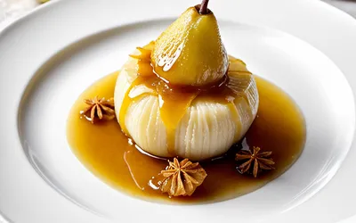 Recette gourmande de poire fondante au citron confit facile et rapide