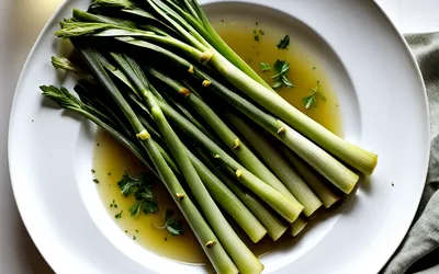 Poireaux braisés au cidre et coriandre fraîche : recette facile et savoureuse