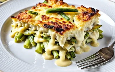 Recette facile de poireaux gratinés à la crème onctueuse