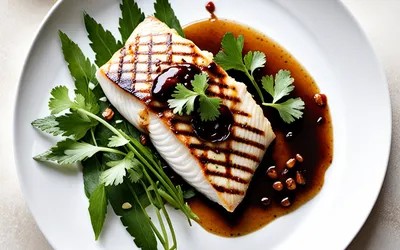 Poisson grillé sauce tamarin légère - recette estivale facile et rapide