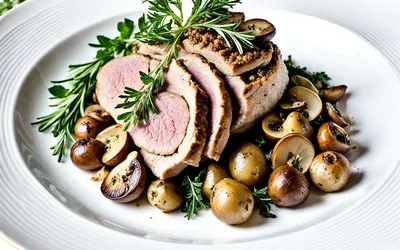 Recette facile de poitrine de veau farcie aux champignons et herbes