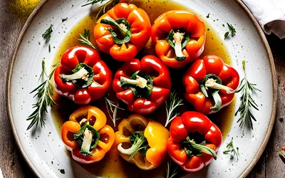 Poivrons fondants à la provençale : recette simple et délicieuse