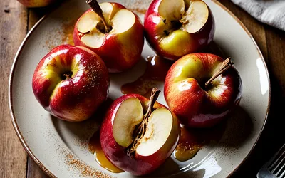 Pommes au four fondantes à la cannelle : recette facile et gourmande