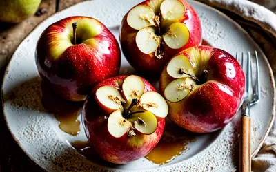 Recette facile et rapide de pommes au four fondantes et gourmandes