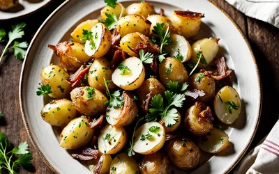 Recette facile et savoureuse de pommes de terre berrichonnes