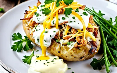 Pommes de terre farcies au poulet : recette gourmande et facile