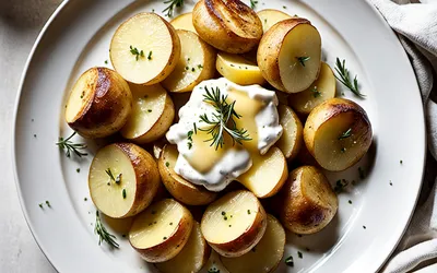 Recette facile de pommes de terre au brie fondant - plat gourmand