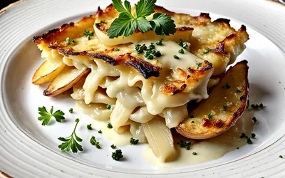 Pommes de terre gratinées au fromage d'Orval : recette facile et savoureuse