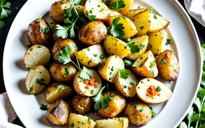 Pommes de terre orientales épicées au four - recette facile et savoureuse