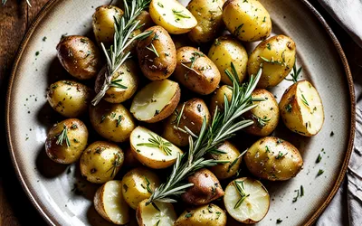 Pommes de terre rôties au four au romarin : recette facile et savoureuse