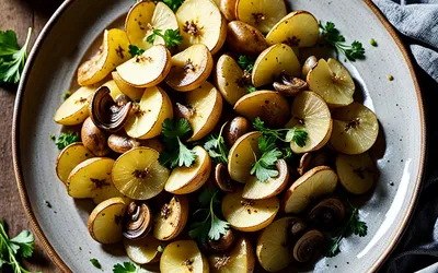 Pommes de Terre Sarladaises aux Cèpes : Recette Authentique et Savoureuse