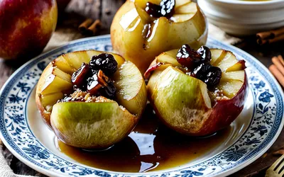 Recette facile de pommes surprises gourmandes au four