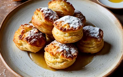Recette traditionnelle de Pompe à l'huile parfumée à la fleur d'oranger